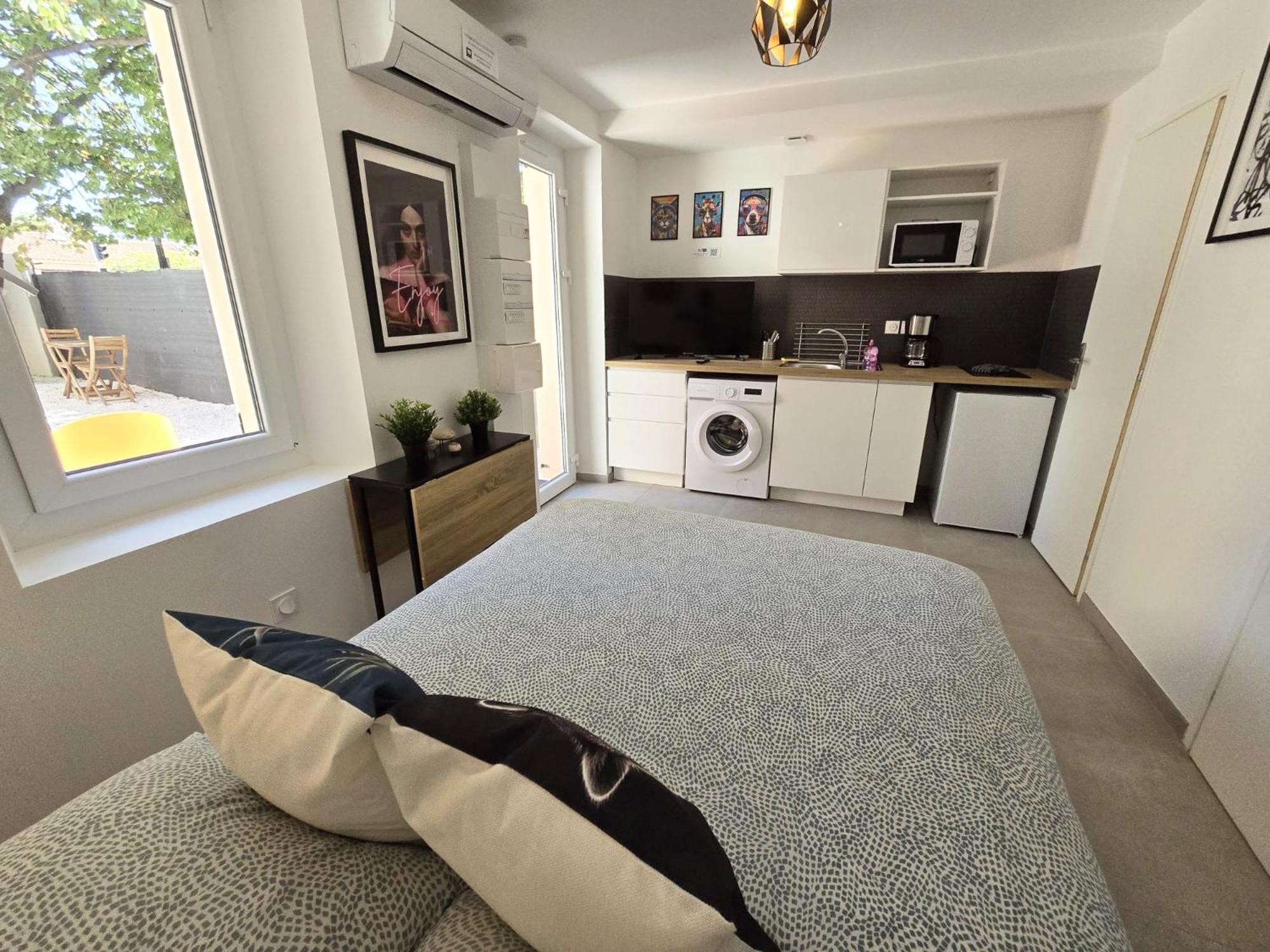 Gregbnb - Studio 17M2 - Terrasse - Clim - Ouest - 5 Тулон Екстериор снимка