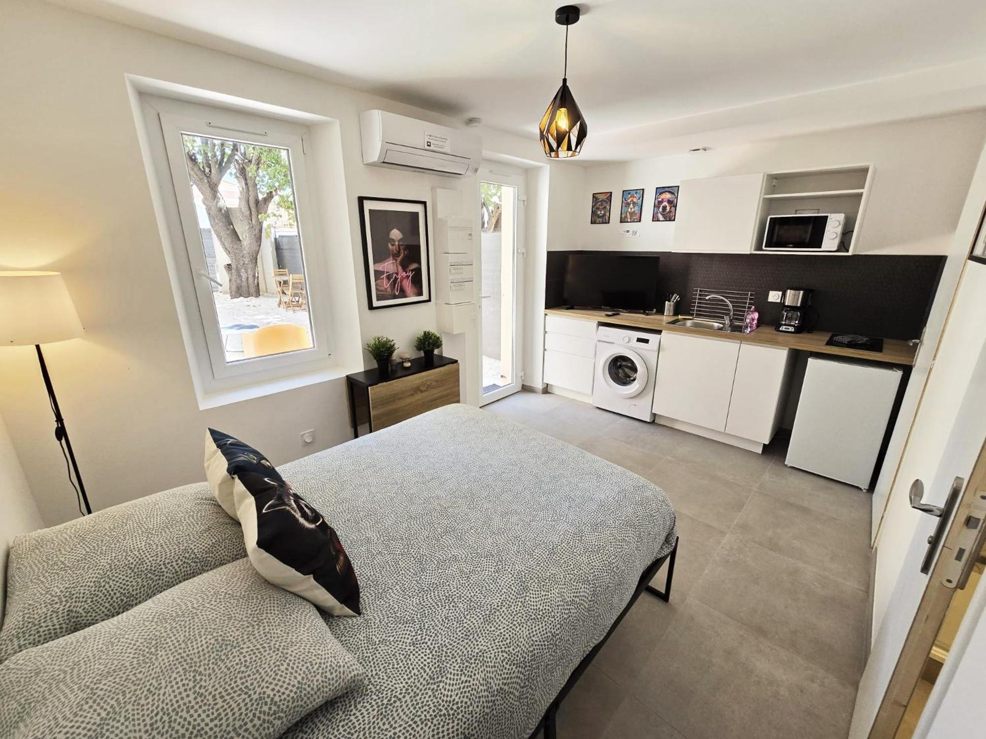 Gregbnb - Studio 17M2 - Terrasse - Clim - Ouest - 5 Тулон Екстериор снимка